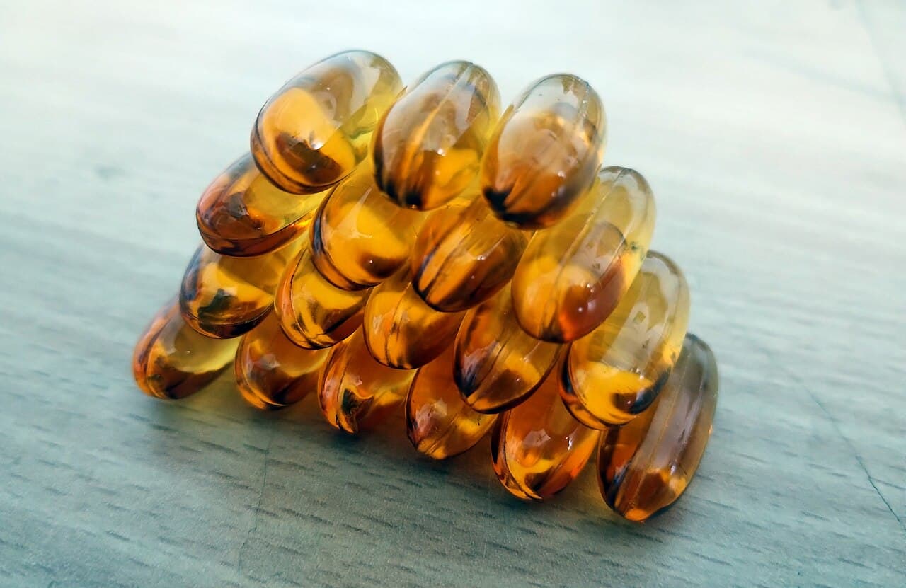 Capsules d'oméga-3 (huile de poisson)