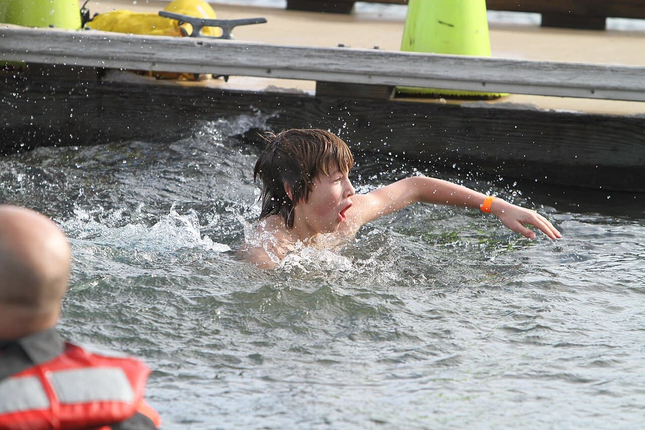 Baignade en eau froide, immersion hivernale
