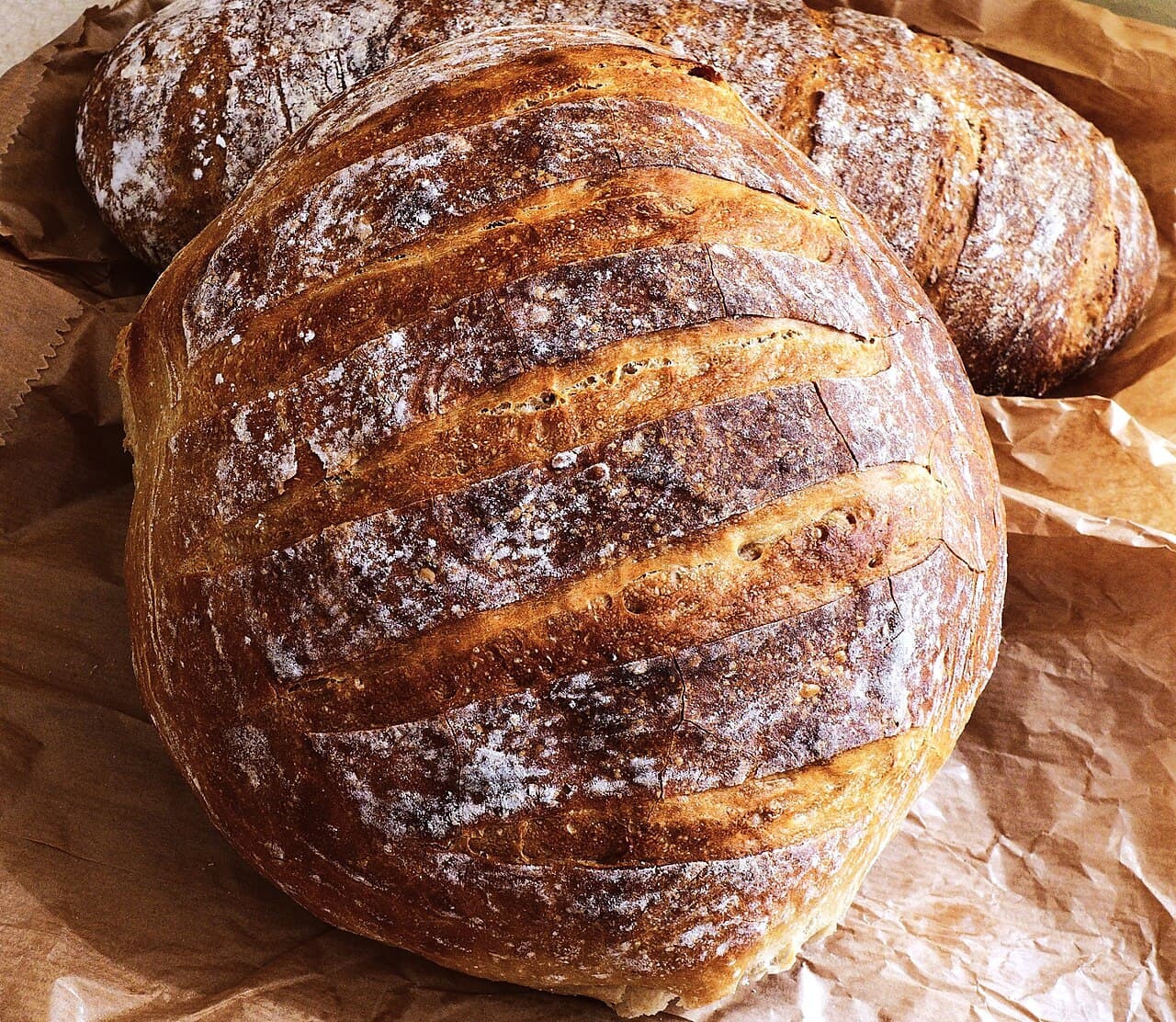 Pain de blé et de seigle