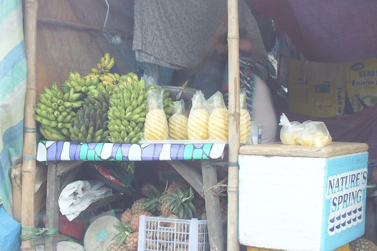 Jus ananas, céleri et gingembre